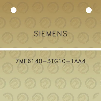 siemens-7me6140-3tg10-1aa4