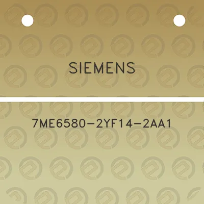 siemens-7me6580-2yf14-2aa1