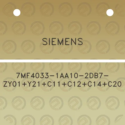 siemens-7mf4033-1aa10-2db7-zy01y21c11c12c14c20