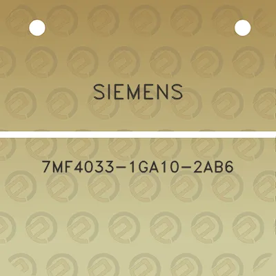 siemens-7mf4033-1ga10-2ab6