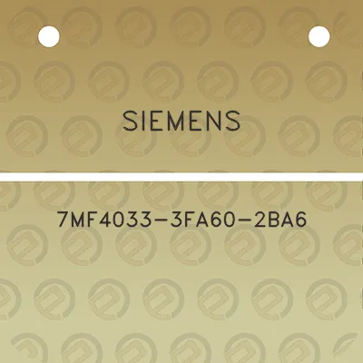 siemens-7mf4033-3fa60-2ba6