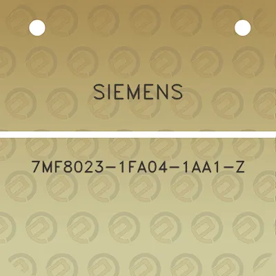 siemens-7mf8023-1fa04-1aa1-z