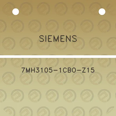 siemens-7mh3105-1cbo-z15