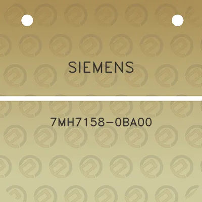 siemens-7mh7158-0ba00