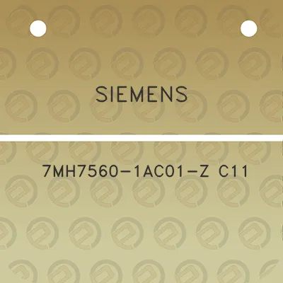 siemens-7mh7560-1ac01-z-c11