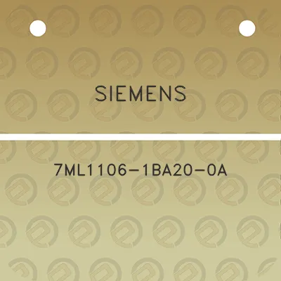 siemens-7ml1106-1ba20-0a