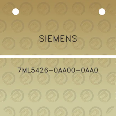 siemens-7ml5426-0aa00-0aa0