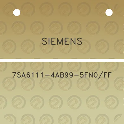 siemens-7sa6111-4ab99-5fn0ff