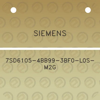 siemens-7sd6105-4bb99-3bf0-l0s-m2g