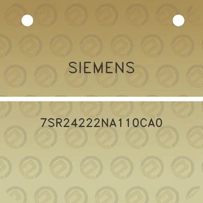 siemens-7sr24222na110ca0