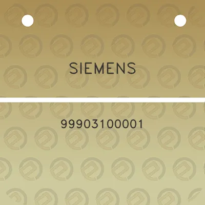 siemens-99903100001