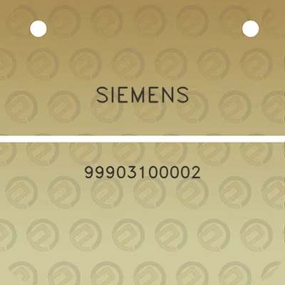 siemens-99903100002