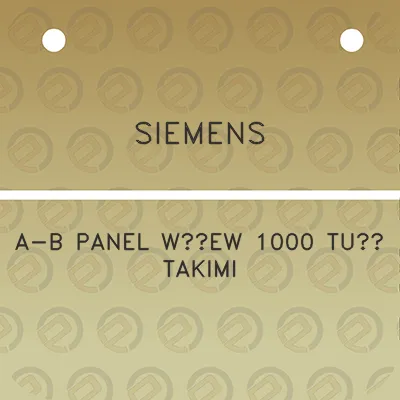 siemens-a-b-panel-wiew-1000-tus-takimi