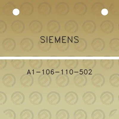 siemens-a1-106-110-502