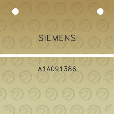 siemens-a1a091386