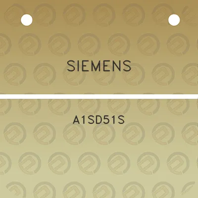 siemens-a1sd51s