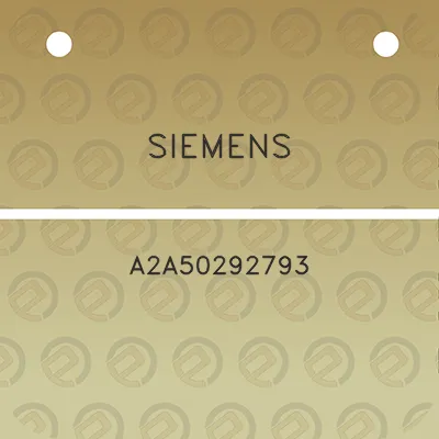 siemens-a2a50292793