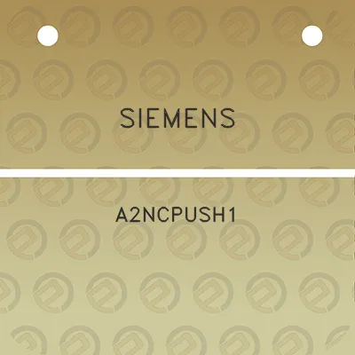 siemens-a2ncpush1