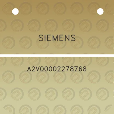 siemens-a2v00002278768