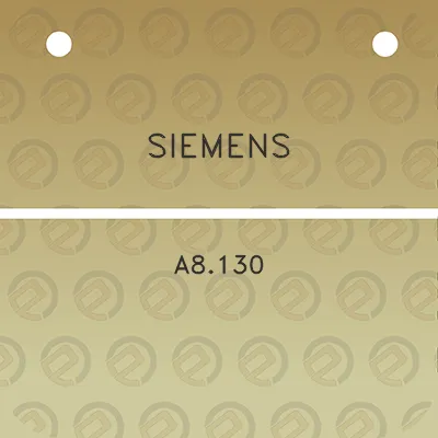 siemens-a8130