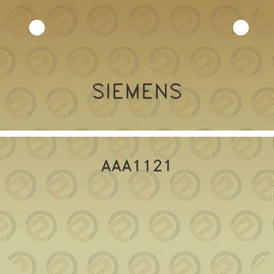 siemens-aaa1121