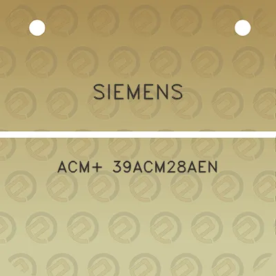 siemens-acm-39acm28aen