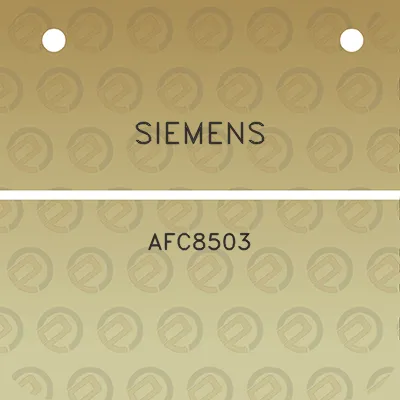 siemens-afc8503