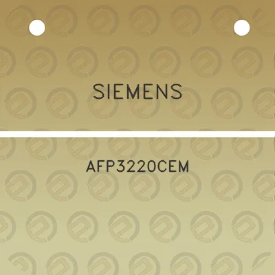 siemens-afp3220cem