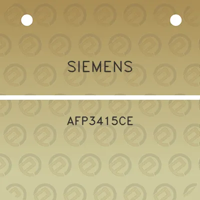 siemens-afp3415ce