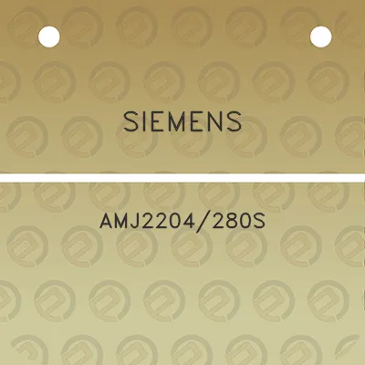 siemens-amj2204280s