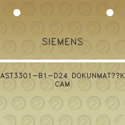 siemens-ast3301-b1-d24-dokunmatik-cam