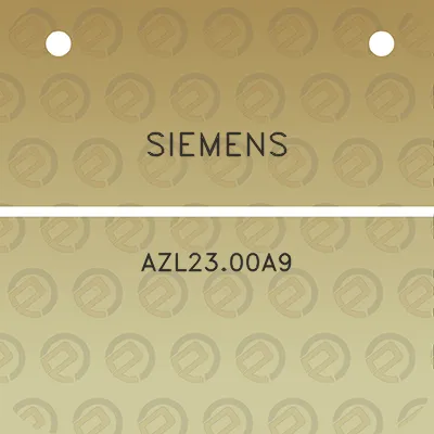 siemens-azl2300a9