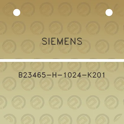 siemens-b23465-h-1024-k201