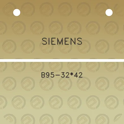 siemens-b95-3242