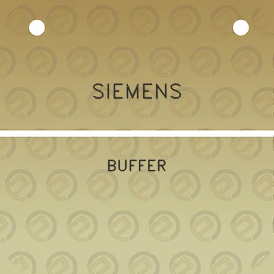 siemens-buffer