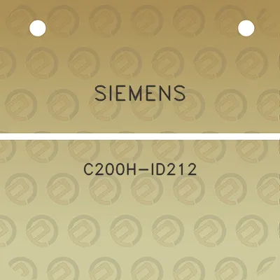 siemens-c200h-id212