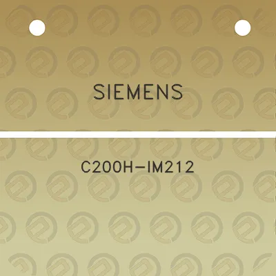 siemens-c200h-im212