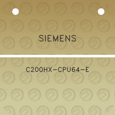 siemens-c200hx-cpu64-e