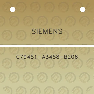 siemens-c79451-a3458-b206