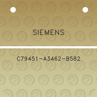 siemens-c79451-a3462-b582