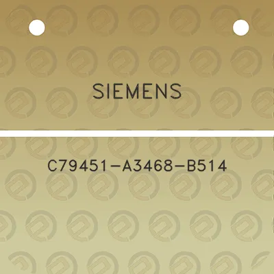 siemens-c79451-a3468-b514