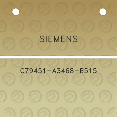 siemens-c79451-a3468-b515