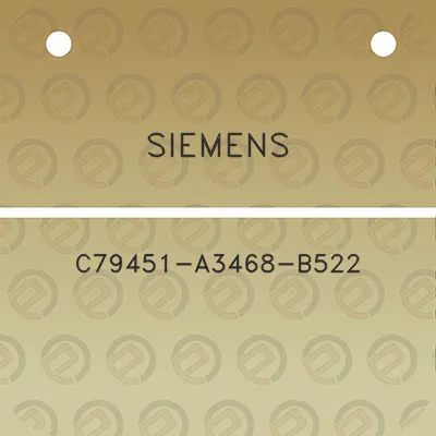 siemens-c79451-a3468-b522