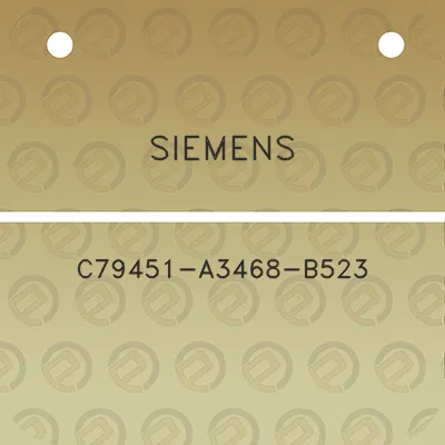 siemens-c79451-a3468-b523