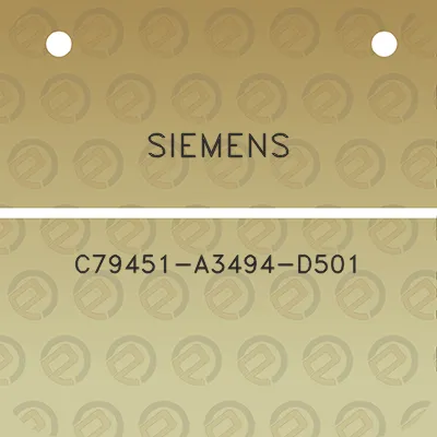 siemens-c79451-a3494-d501