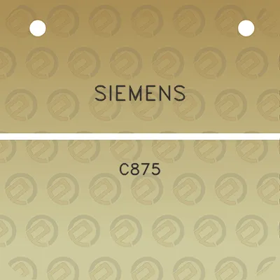 siemens-c875