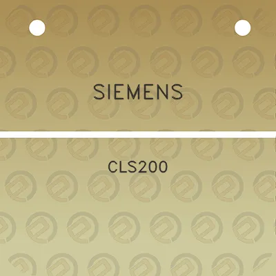 siemens-cls200