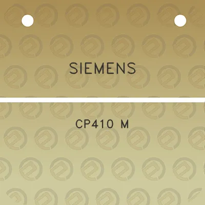 siemens-cp410-m