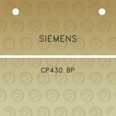 siemens-cp430-bp