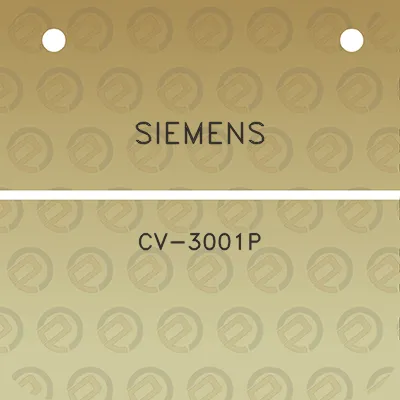 siemens-cv-3001p